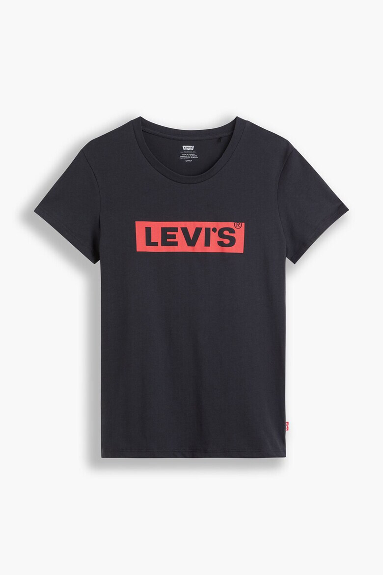 Levis Памучна тениска с овално деколте - Pepit.bg