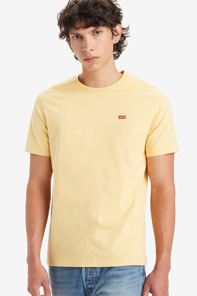 Levis Памучна тениска с овално деколте - Pepit.bg
