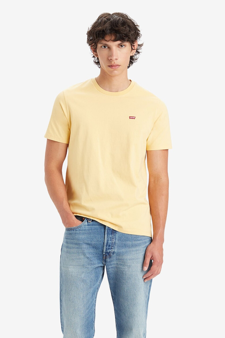 Levis Памучна тениска с овално деколте - Pepit.bg