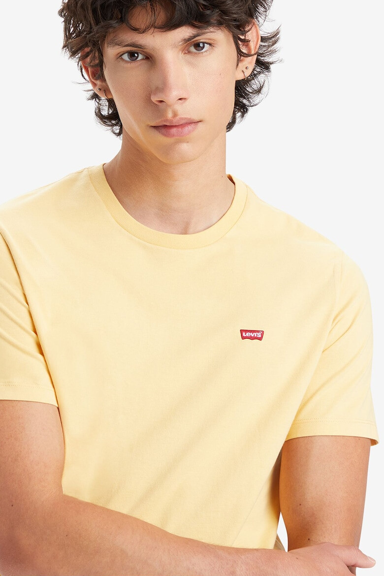 Levis Памучна тениска с овално деколте - Pepit.bg