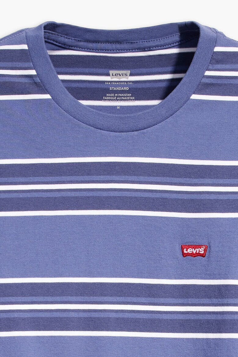 Levis Памучна тениска с овално деколте - Pepit.bg