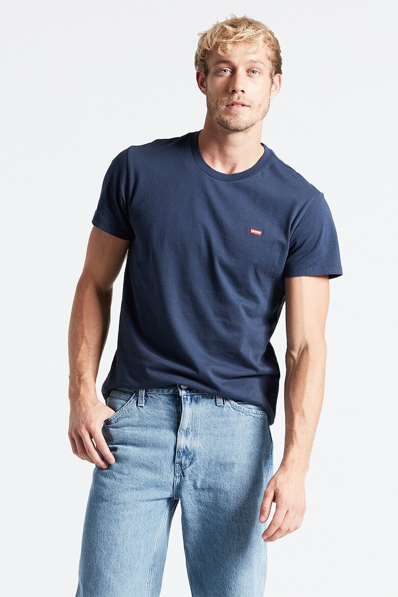 Levis Памучна тениска с овално деколте - Pepit.bg