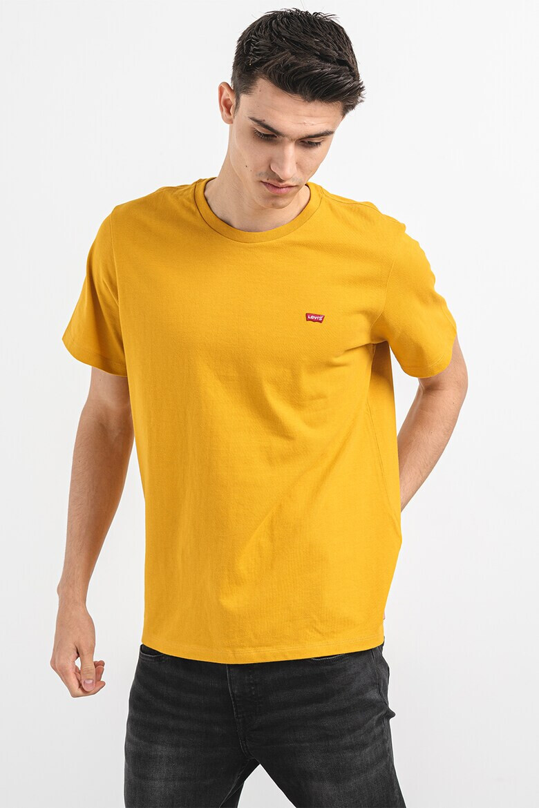 Levis Памучна тениска с овално деколте - Pepit.bg