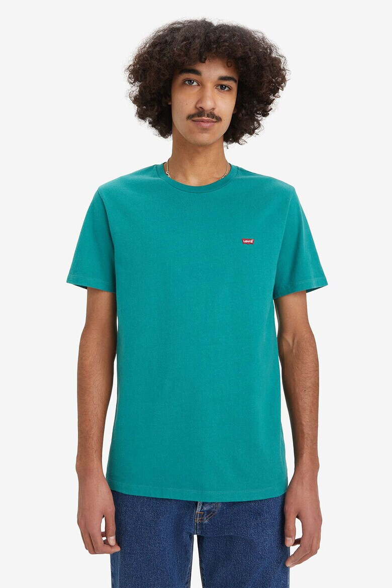 Levis Памучна тениска с овално деколте - Pepit.bg