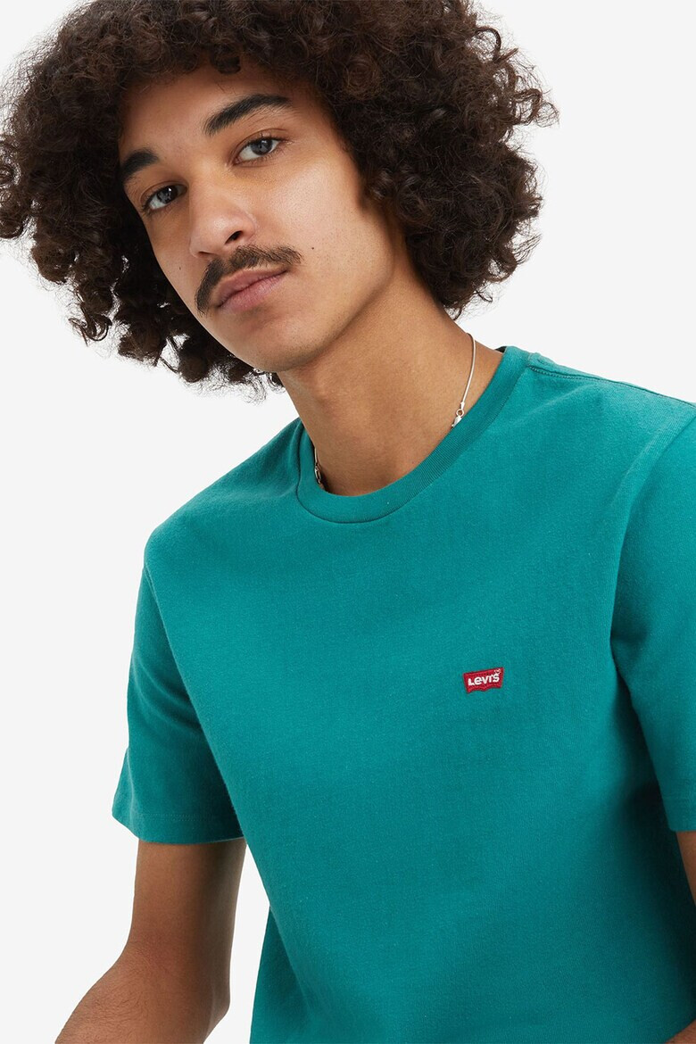 Levis Памучна тениска с овално деколте - Pepit.bg