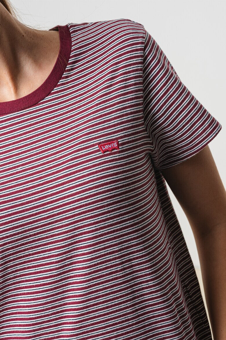 Levis Памучна тениска с овално деколте - Pepit.bg