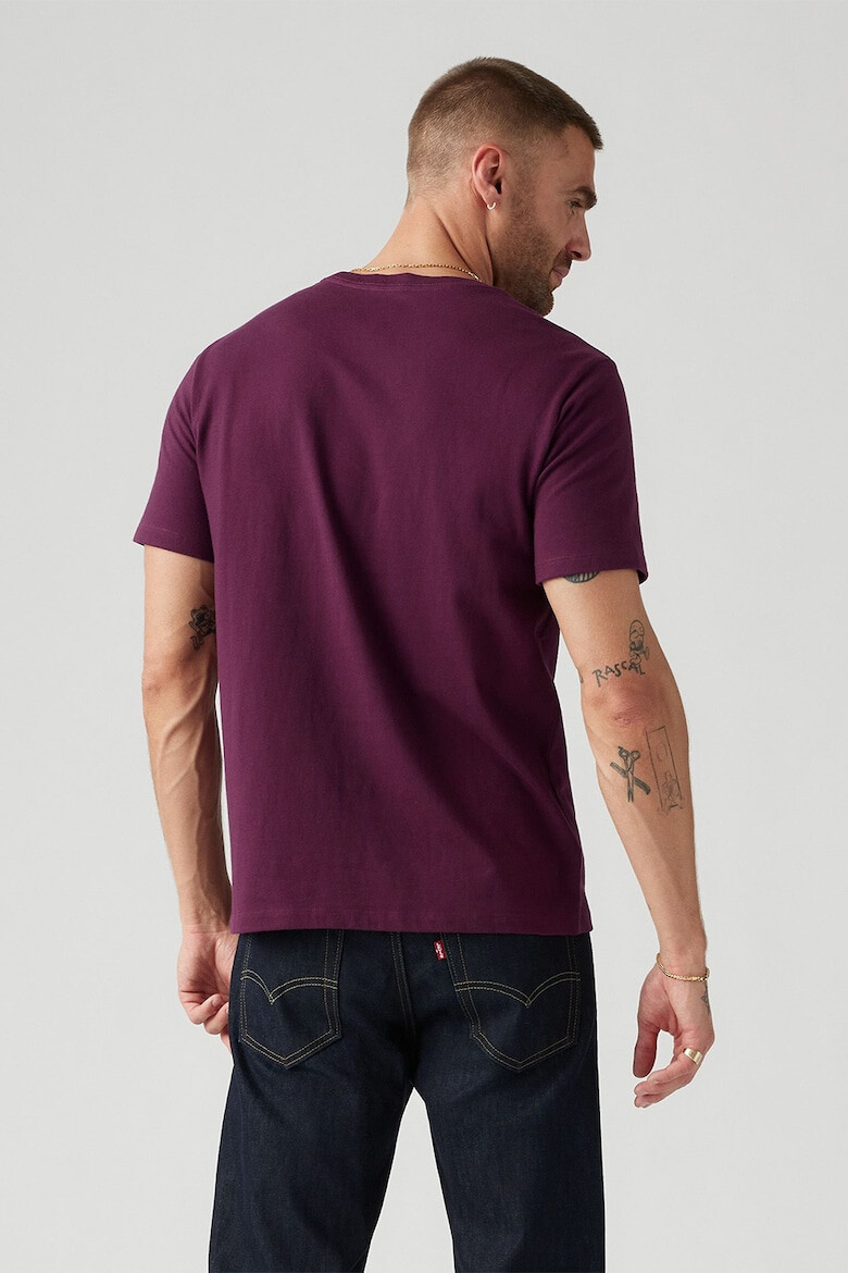 Levis Памучна тениска с овално деколте - Pepit.bg