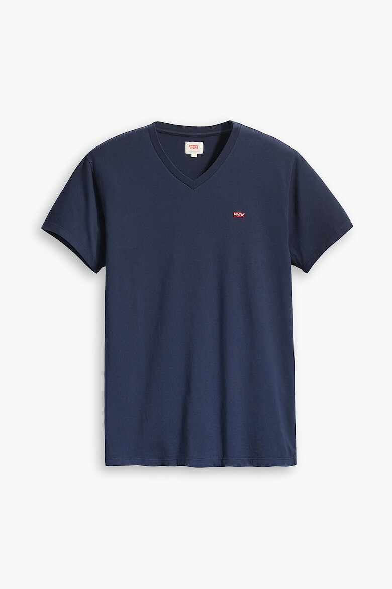 Levis Памучна тениска с шпиц - Pepit.bg
