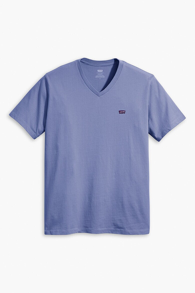 Levis Памучна тениска с шпиц - Pepit.bg