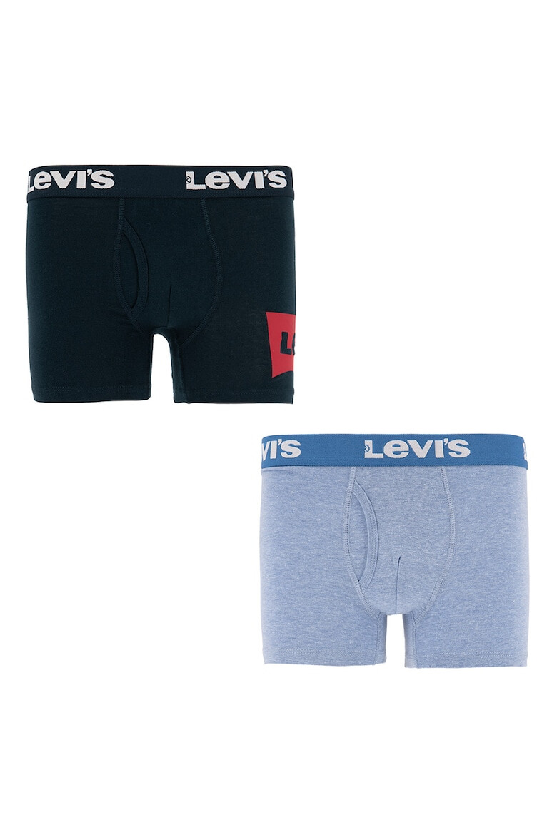 Levis Памучни боксерки с лого - 2 чифта - Pepit.bg