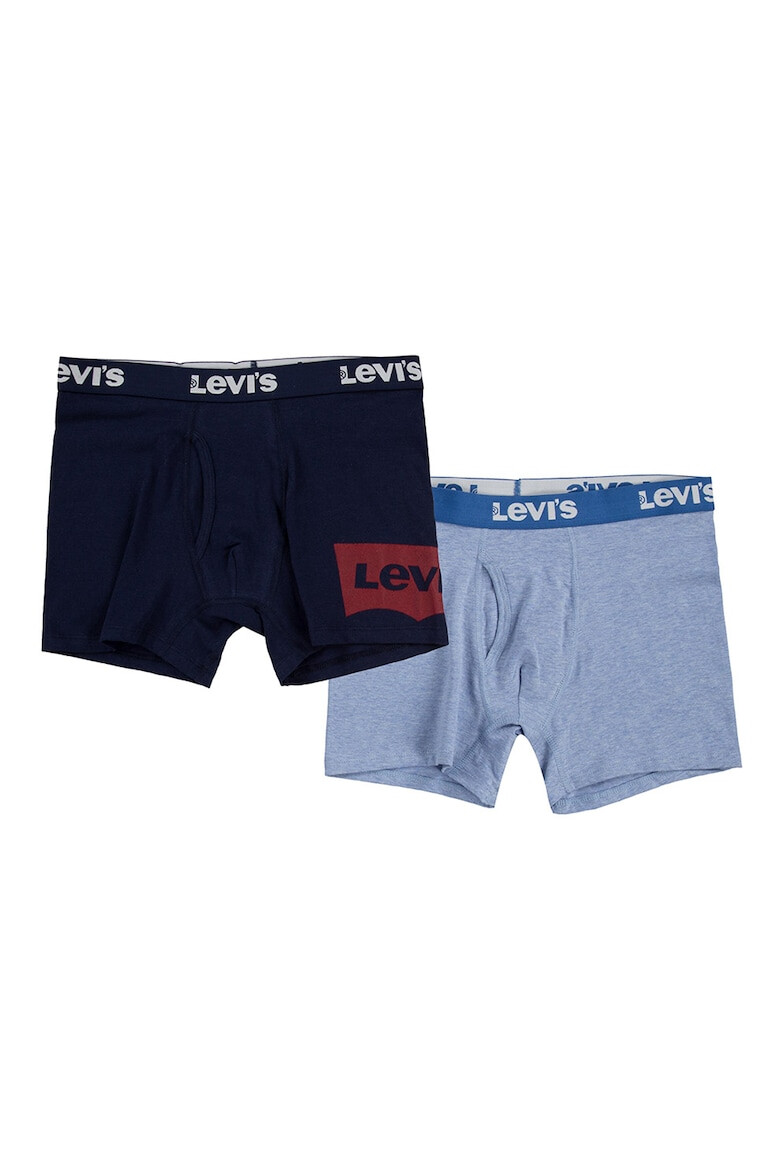 Levis Памучни боксерки с лого - 2 чифта - Pepit.bg