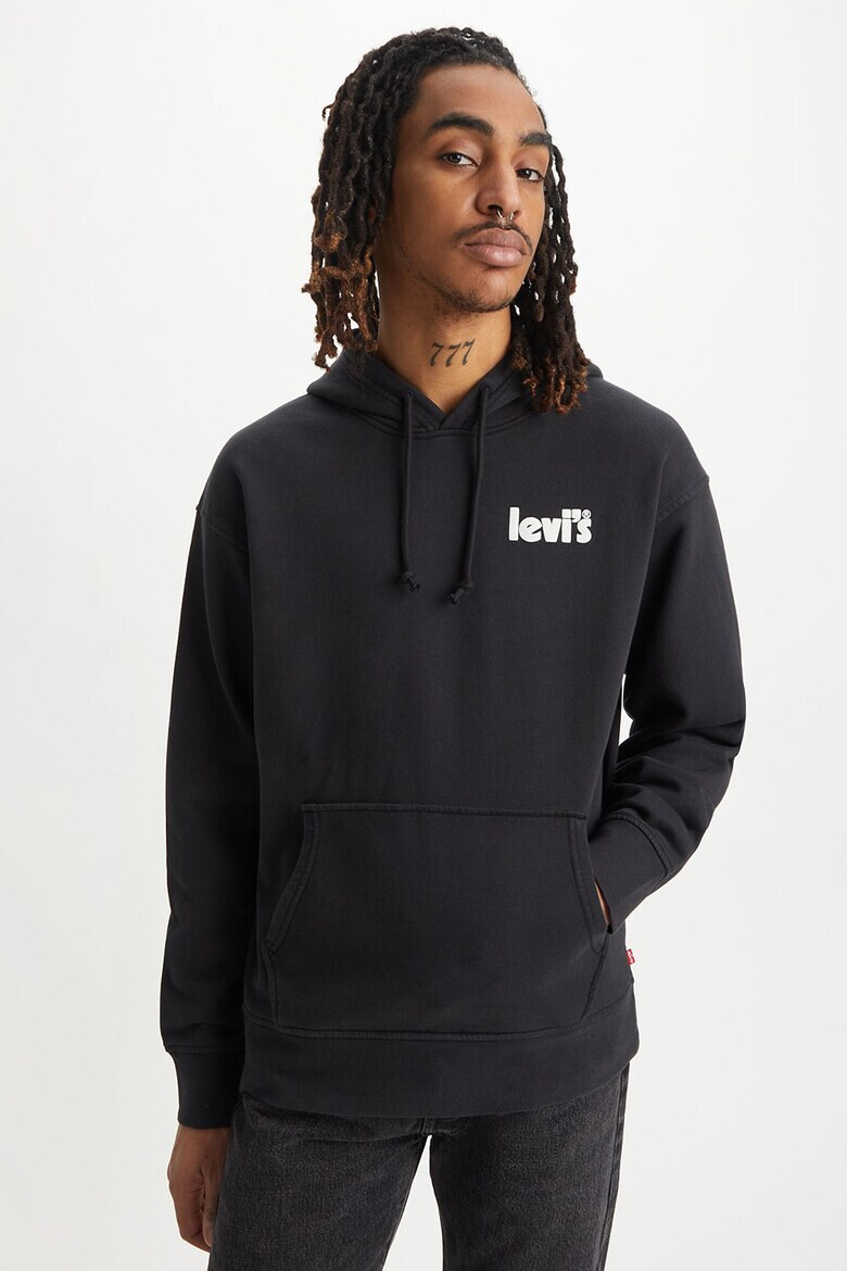 Levis Памучно худи със свободна кройка - Pepit.bg