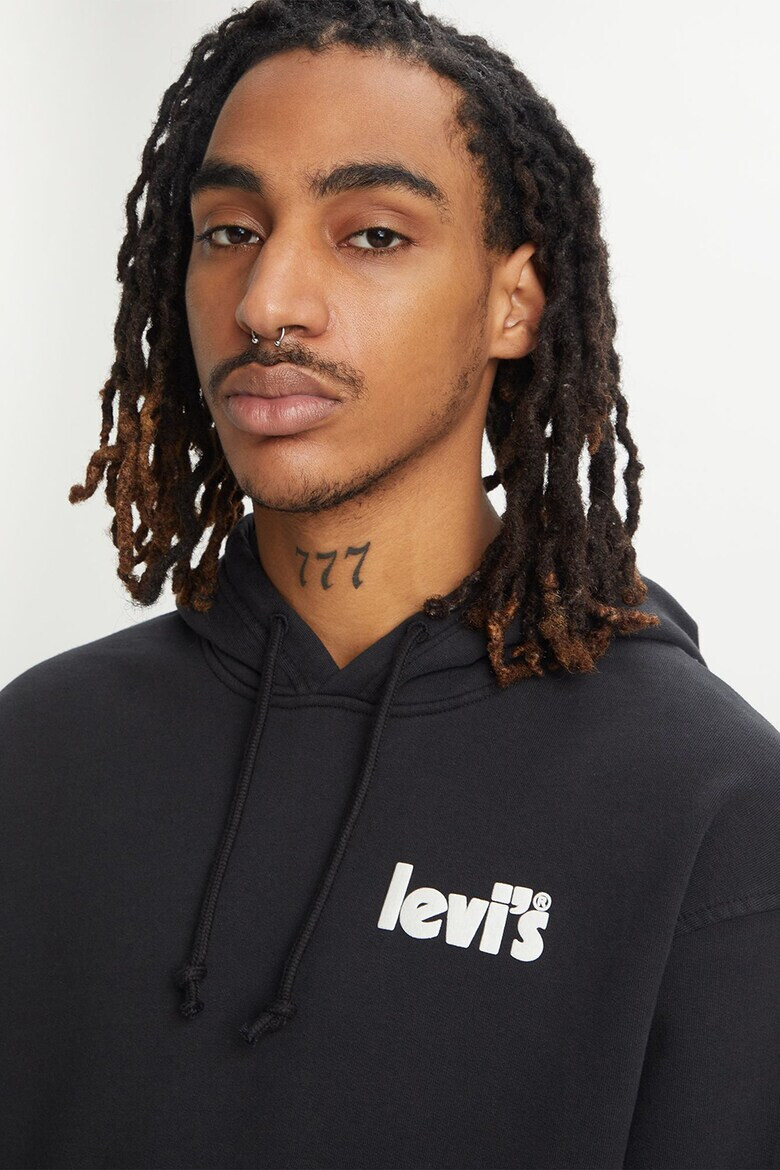 Levis Памучно худи със свободна кройка - Pepit.bg