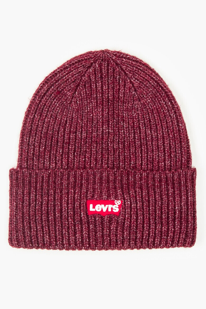 Levi's Плетена шапка с лого - Pepit.bg