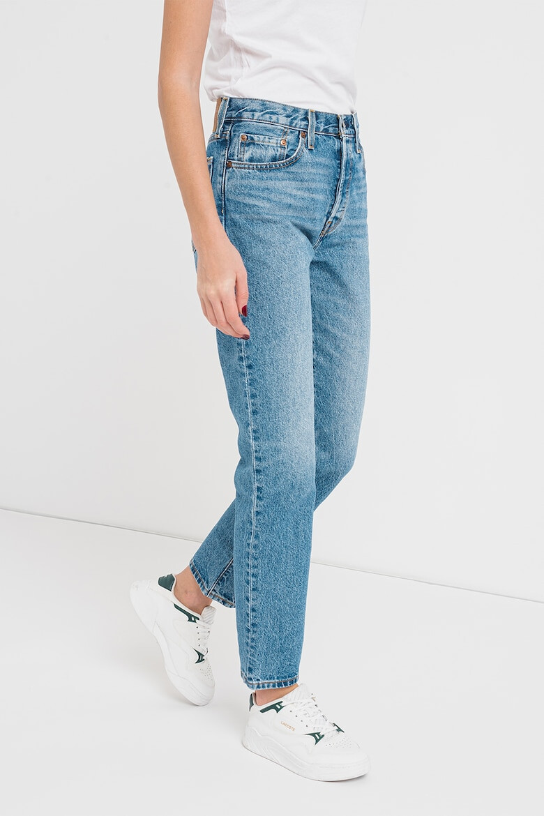 Levis Прави дънки 501® над глезена - Избледняло Син - Pepit.bg