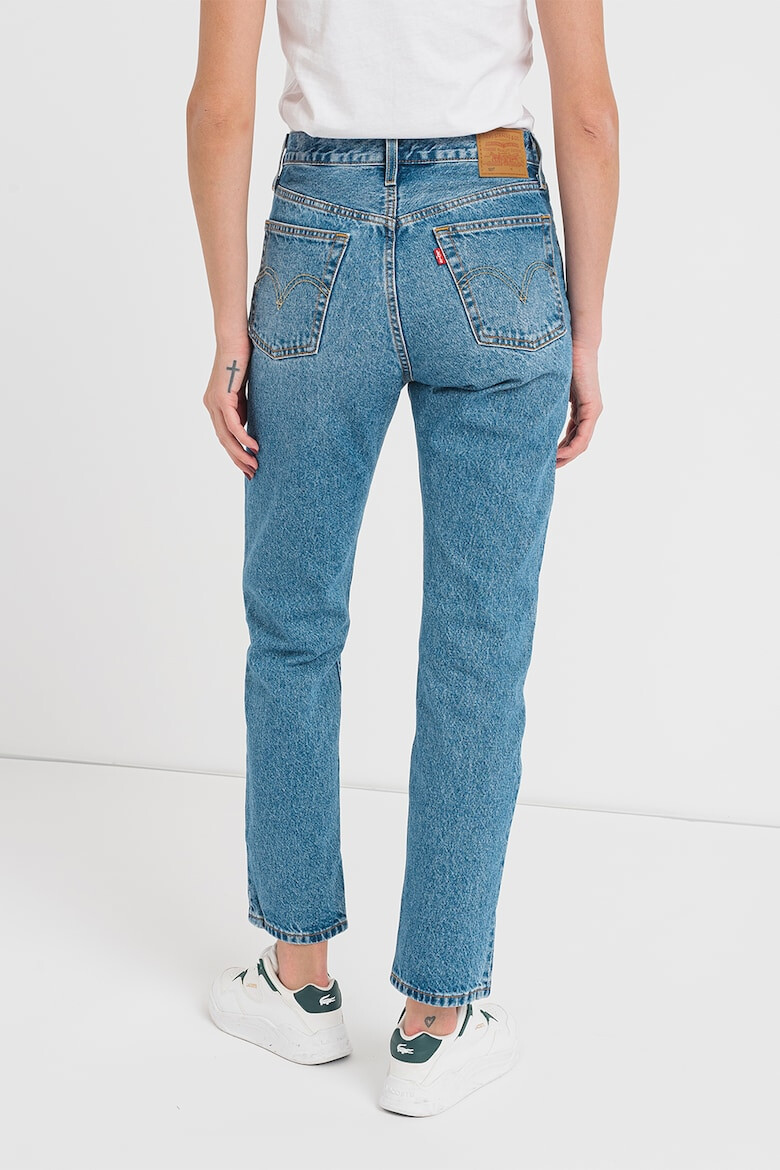 Levis Прави дънки 501® над глезена - Избледняло Син - Pepit.bg