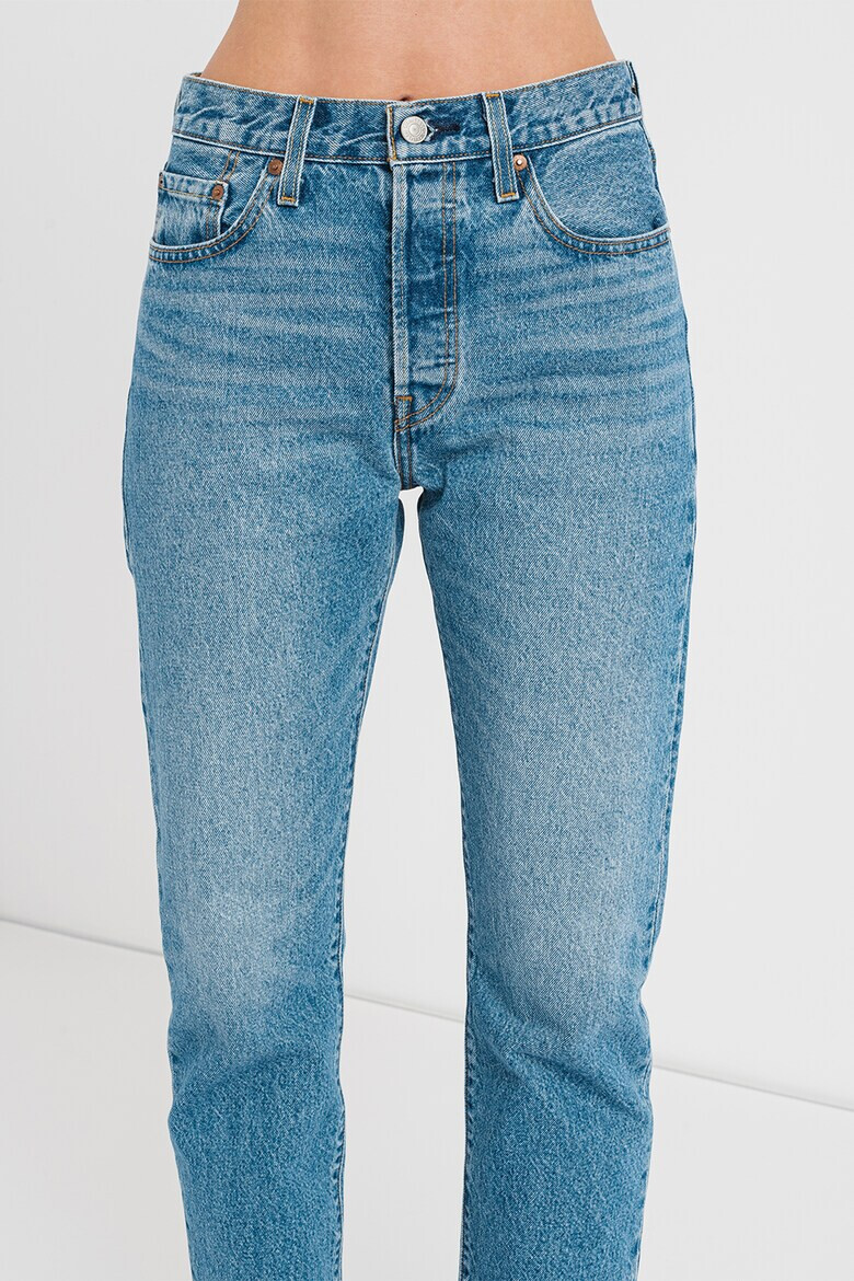 Levis Прави дънки 501® над глезена - Избледняло Син - Pepit.bg