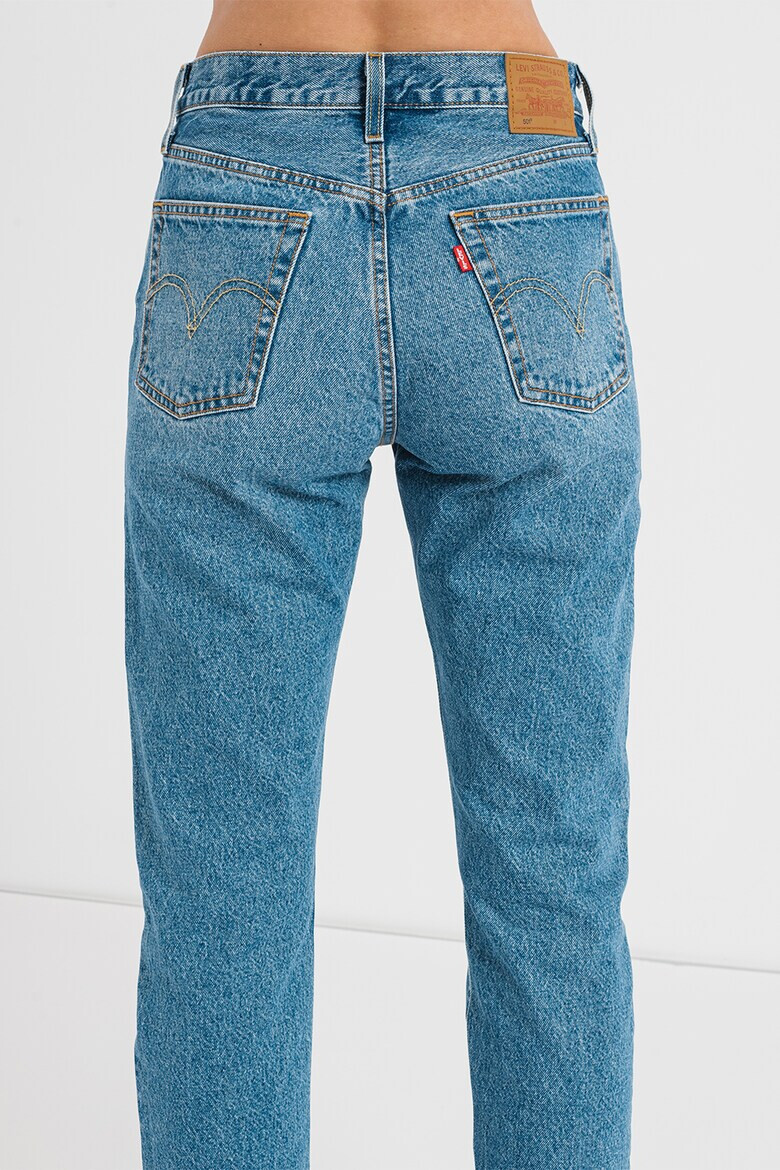 Levis Прави дънки 501® над глезена - Избледняло Син - Pepit.bg