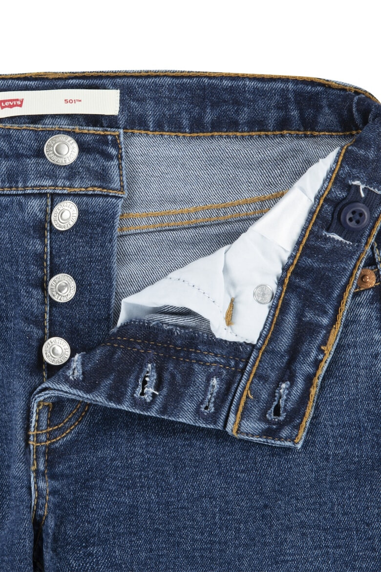 Levis Прави дънки 501 със захабен ефект - Pepit.bg