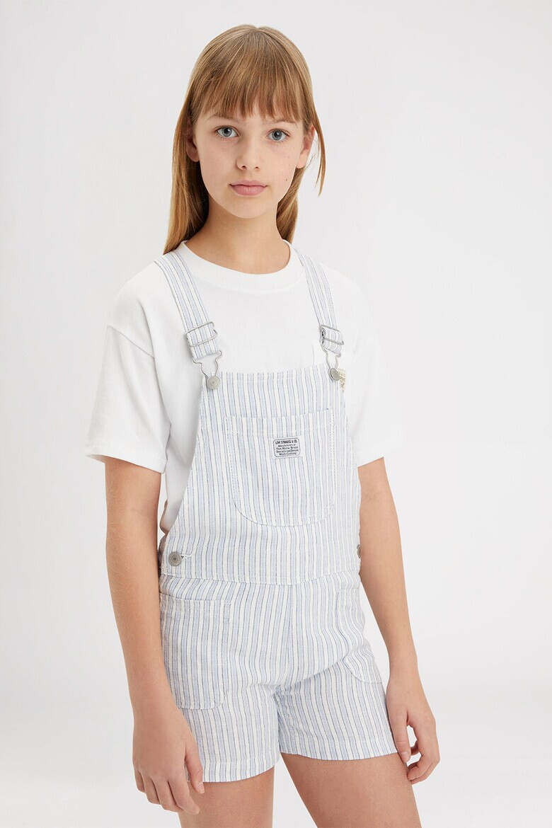 Levi's Раиран гащеризон с лен - Pepit.bg