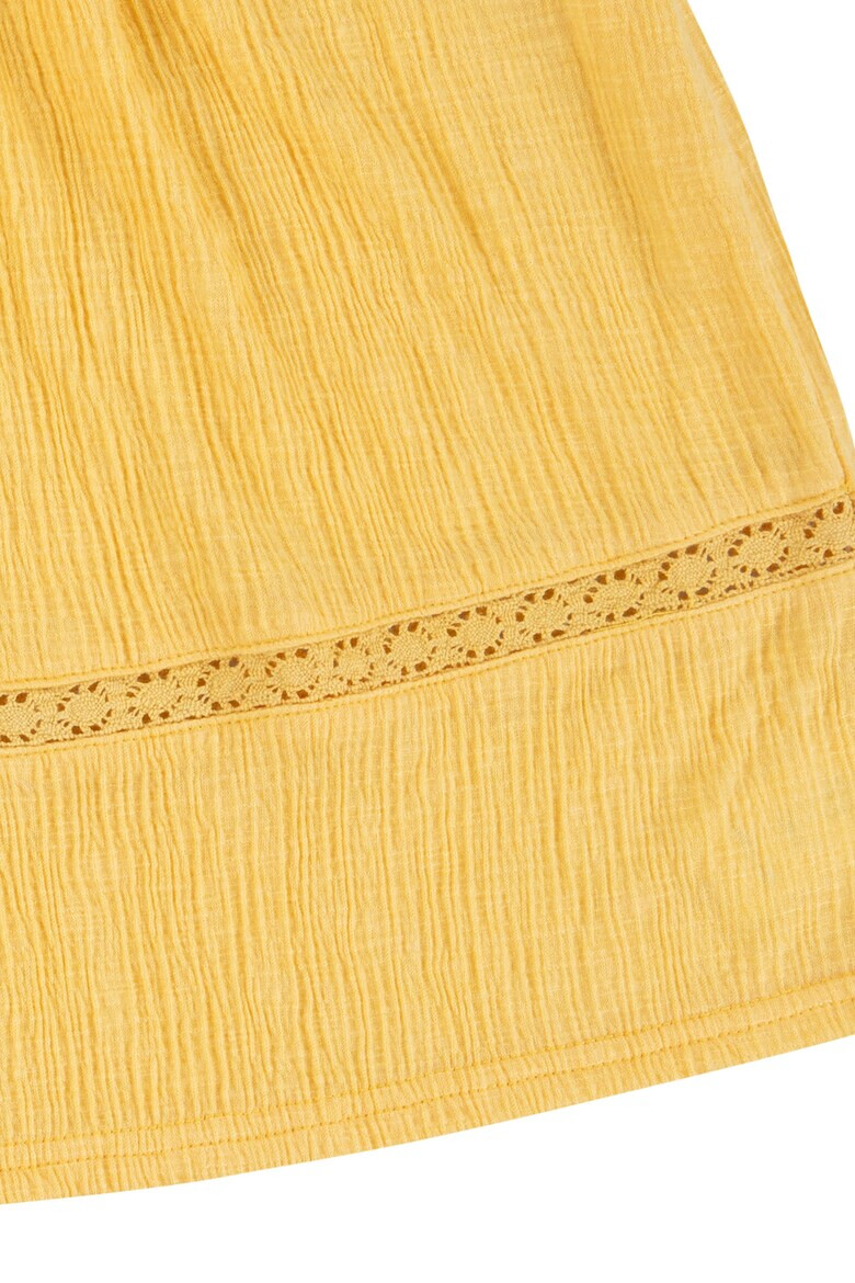 Levis Разкроена рокля - Сламеножълт - Pepit.bg