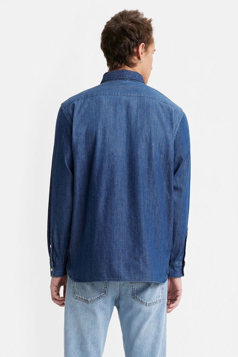 Levis Риза от деним с джобове с капаче - Pepit.bg