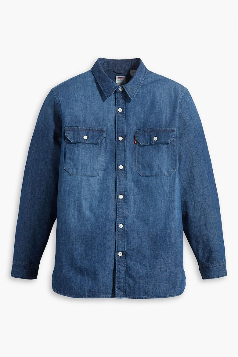 Levis Риза от деним с джобове с капаче - Pepit.bg