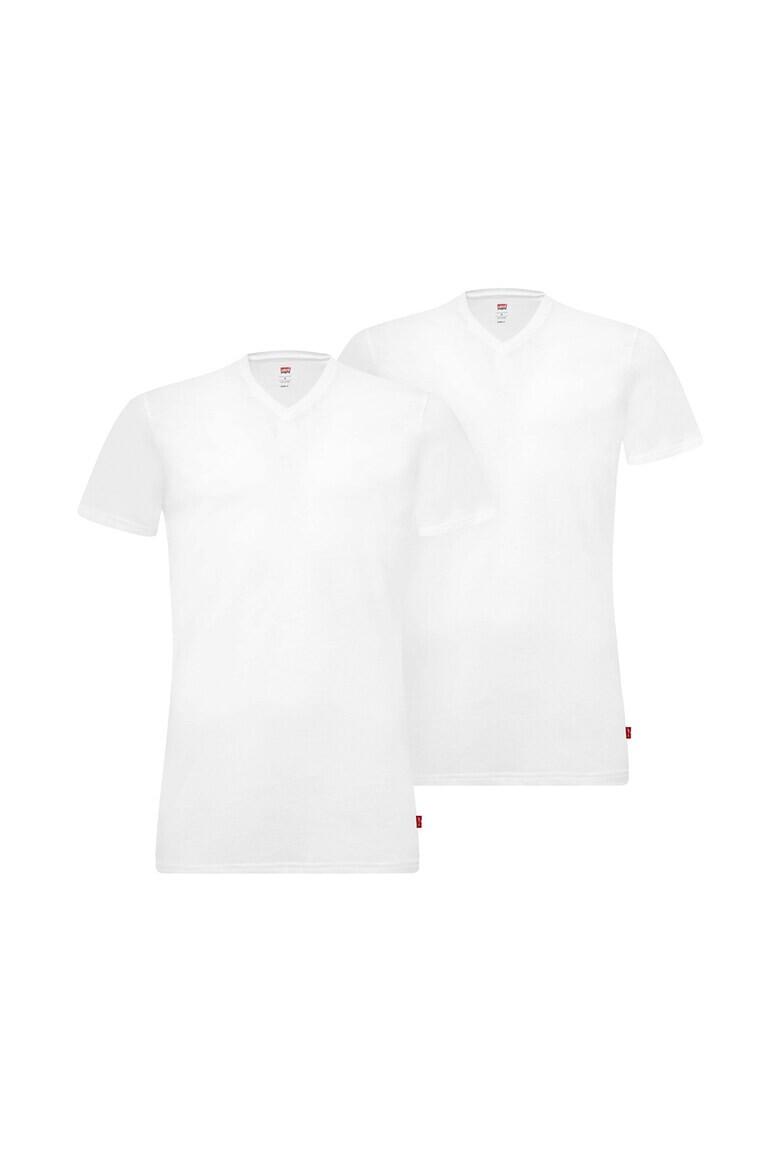 Levis Шпиц тениски - 4 броя - Бял - Pepit.bg