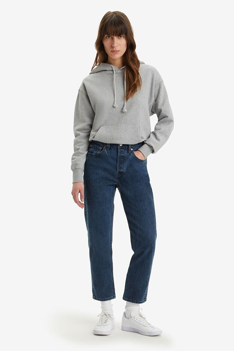 Levis Скъсени дънки с висока талия - Pepit.bg