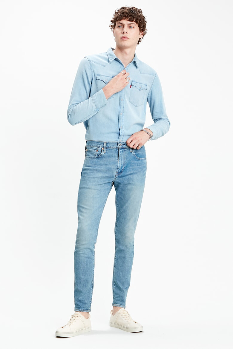 Levis Слим дънки 512™ със стеснен крачол - Тъмносин/Бял - Pepit.bg
