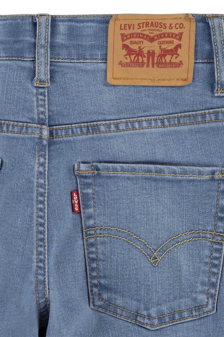 Levis Слим дънки със захабен ефект - Pepit.bg