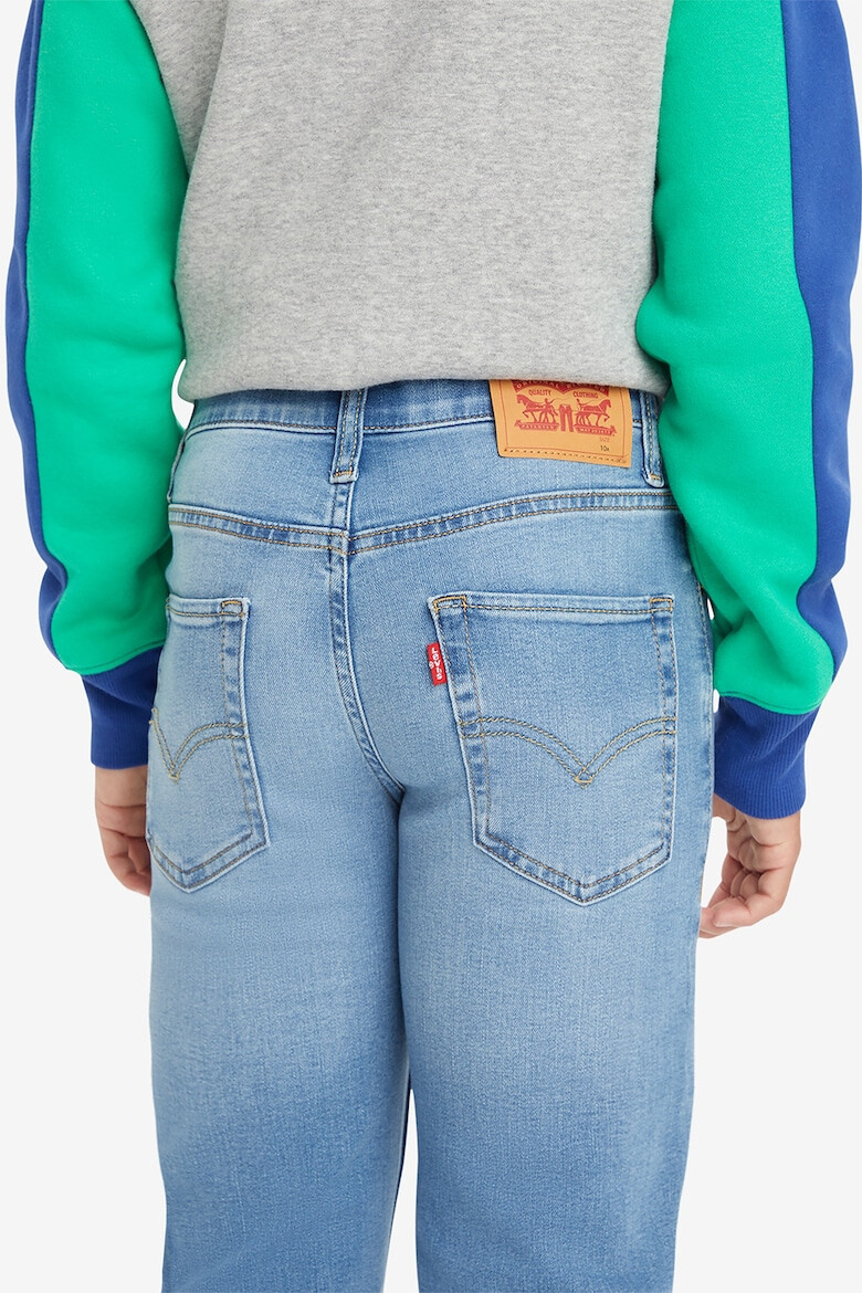 Levis Слим дънки със захабен ефект - Pepit.bg