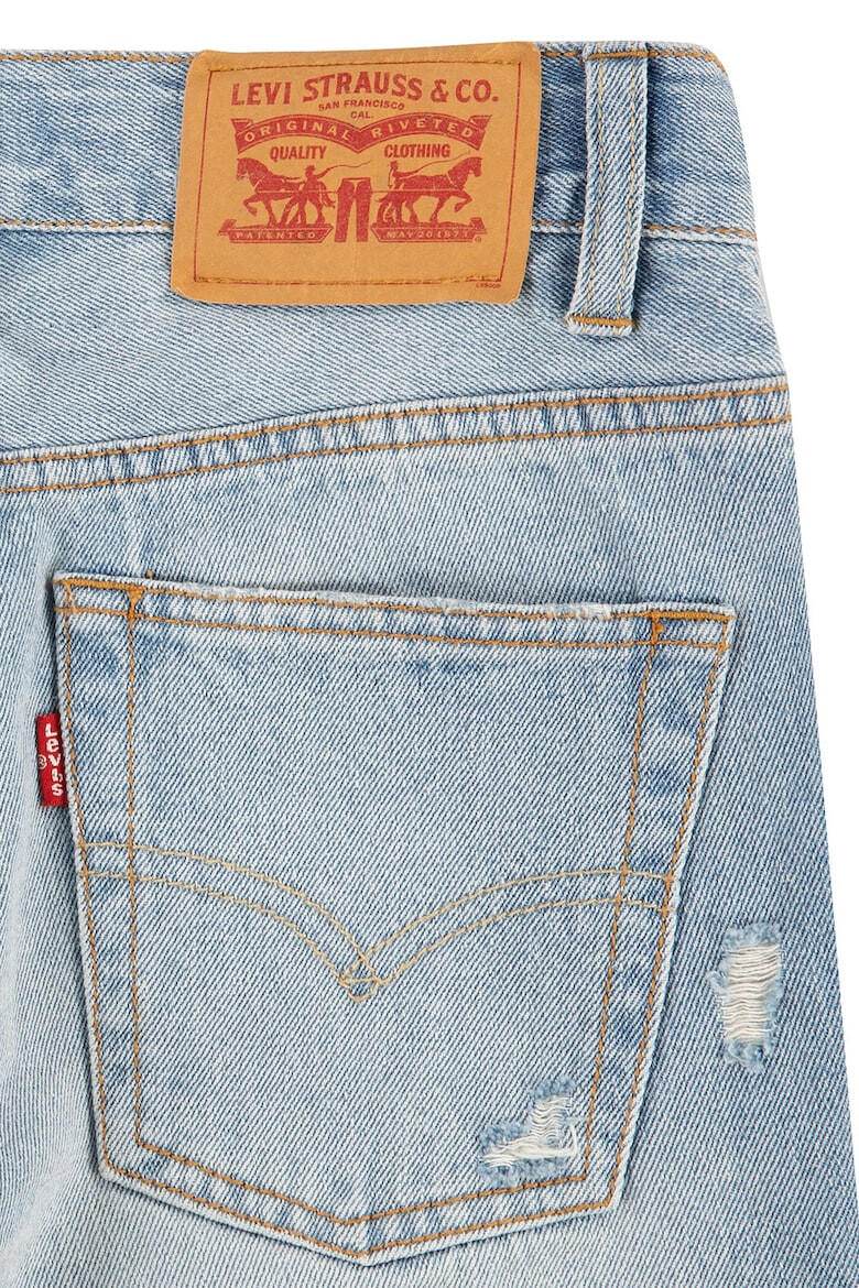 Levi's Слим къси дънки със захабен ефект - Pepit.bg