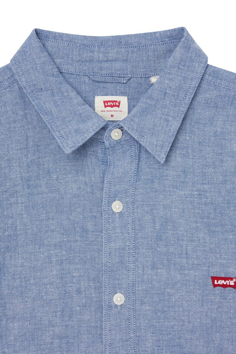 Levis Слим риза - Син меланж - Pepit.bg