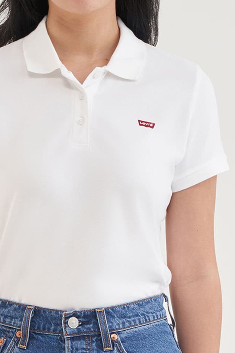 Levis Слим тениска от пике с яка - Pepit.bg