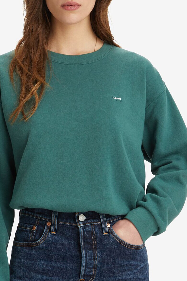 Levis Суитшърт Everyday с овално деколте - Pepit.bg