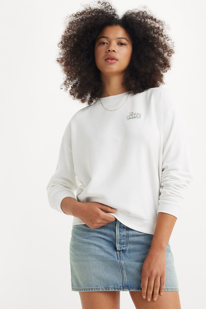 Levis Суитшърт Everyday с овално деколте - Pepit.bg