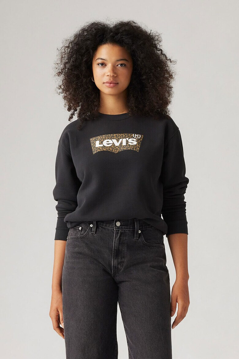 Levis Суитшърт Everyday с овално деколте - Pepit.bg
