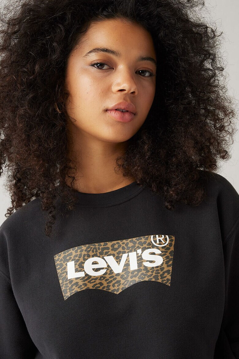 Levis Суитшърт Everyday с овално деколте - Pepit.bg