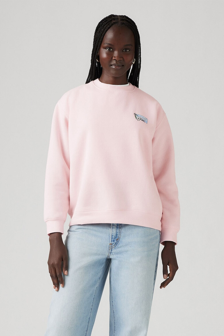 Levis Суитшърт Everyday с овално деколте - Pepit.bg