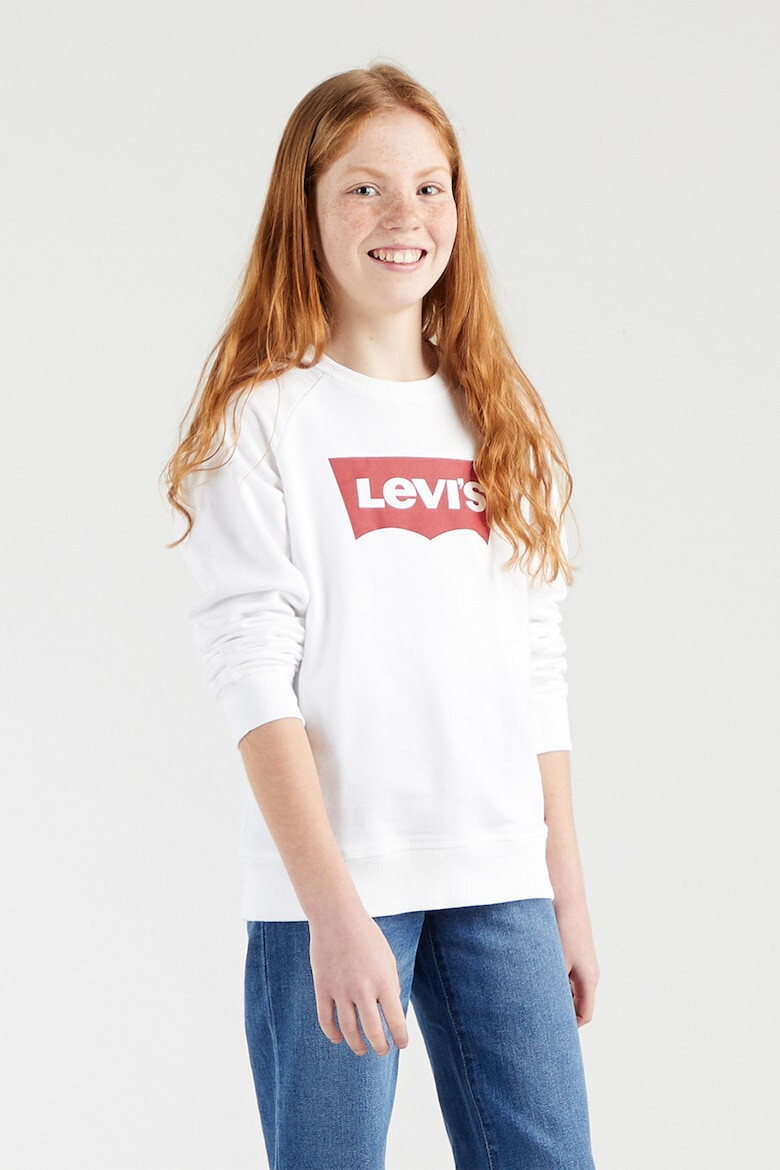 Levis Суитшърт на лога с ръкави реглан - Pepit.bg