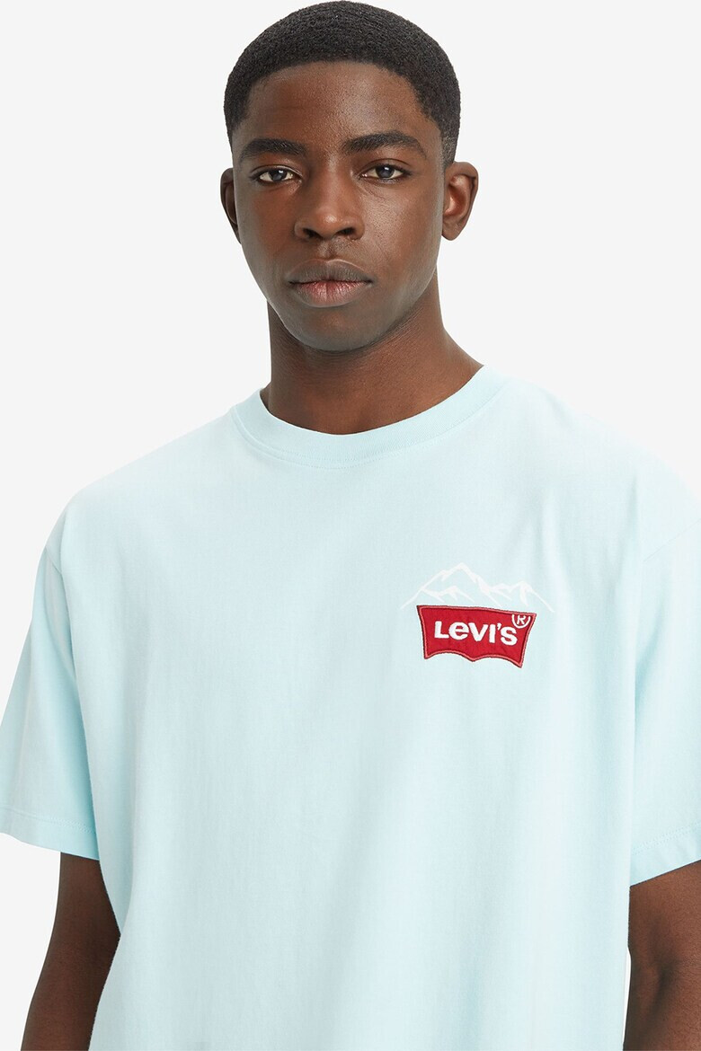 Levis Свободна тениска с бродирано лого - Pepit.bg