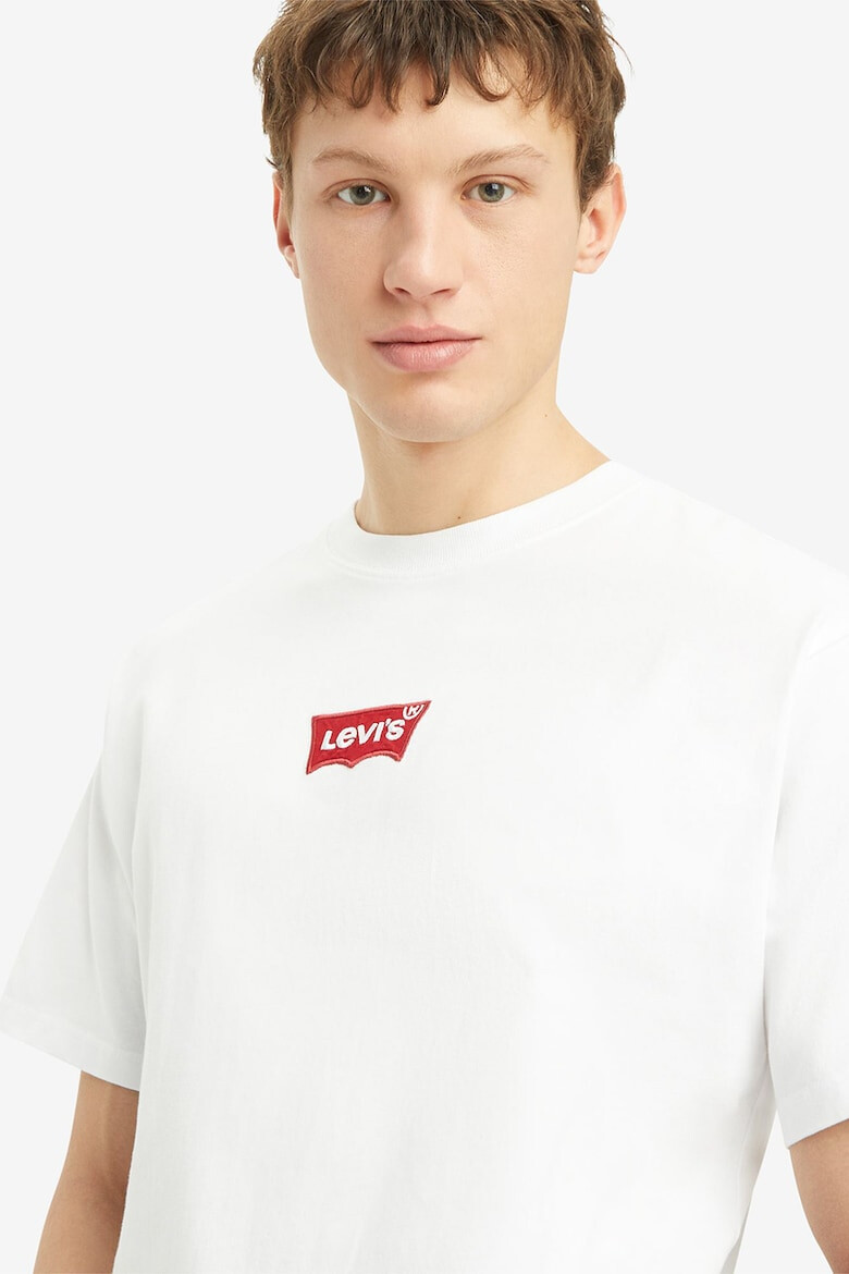 Levis Свободна тениска с бродирано лого - Pepit.bg