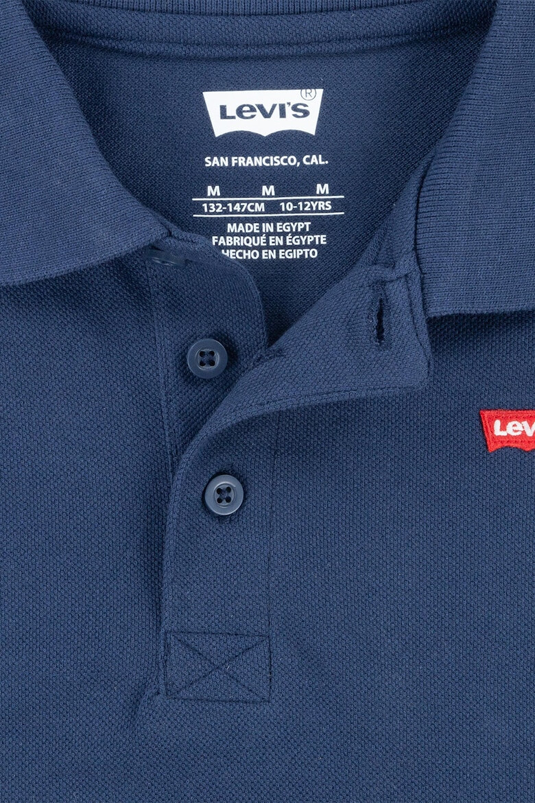 Levis Тениска от памучно пике с яка - Pepit.bg