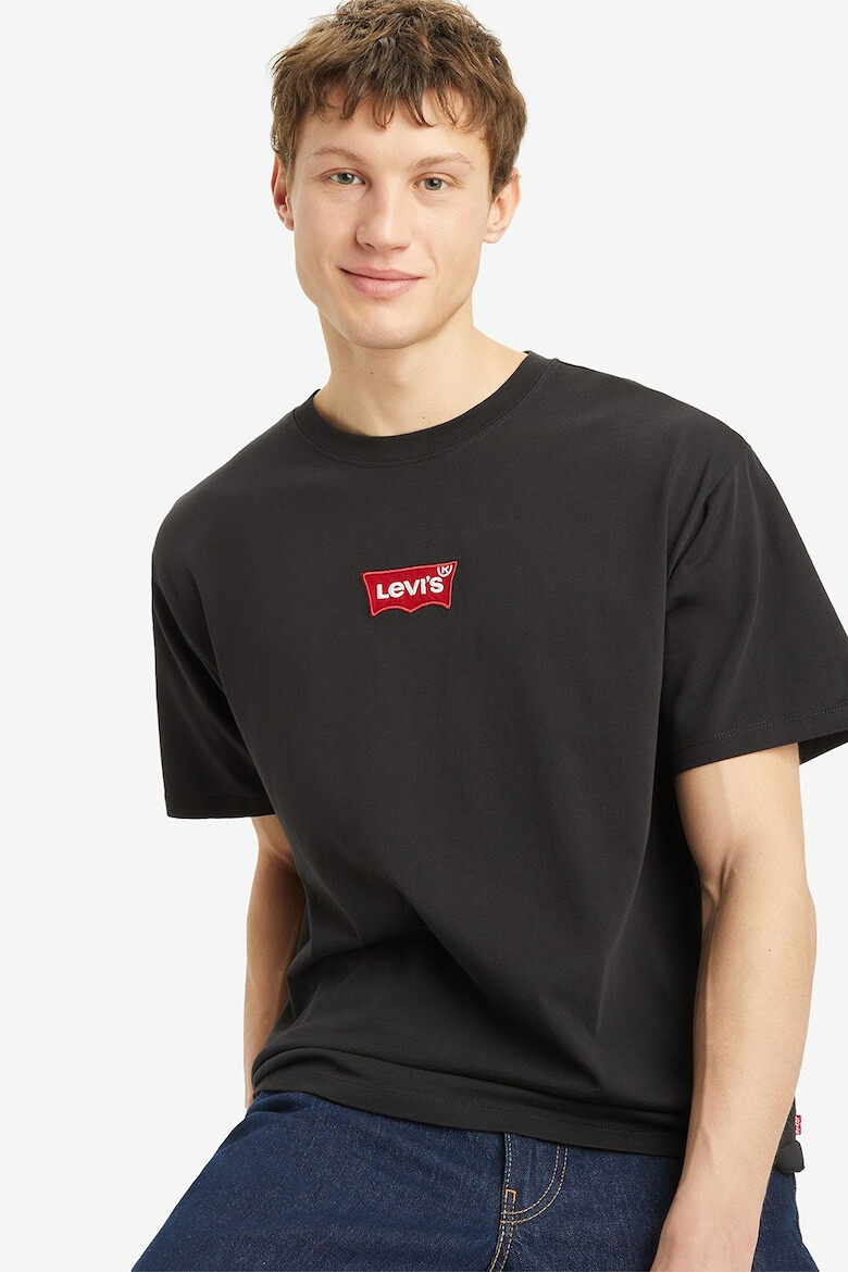 Levis Свободна тениска с бродирано лого - Pepit.bg
