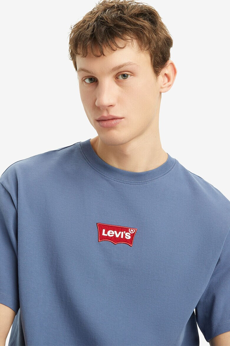Levis Свободна тениска с бродирано лого - Pepit.bg