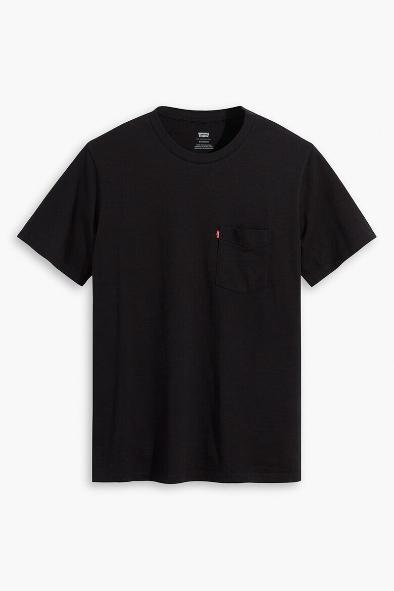 Levis Памучна тениска с джоб на гърдите - Pepit.bg