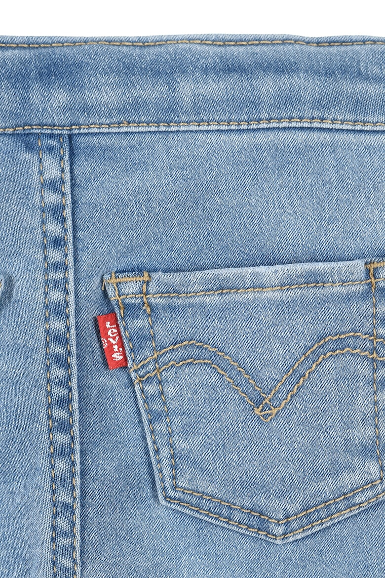 Levi's Тениска с лого и къс панталон от деним - Pepit.bg