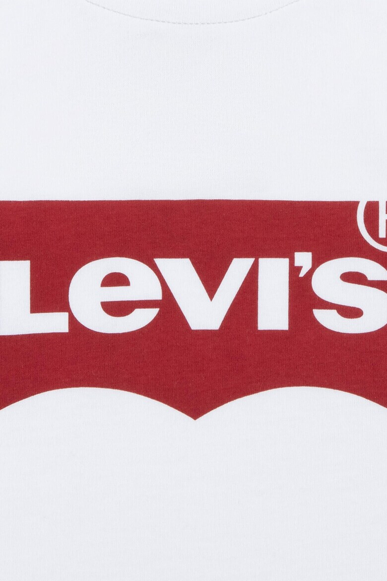 Levi's Тениска с лого и овално деколте - Pepit.bg