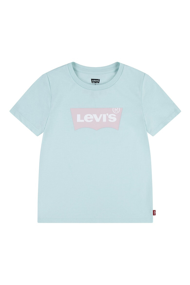 Levi's Тениска с лого и овално деколте - Pepit.bg